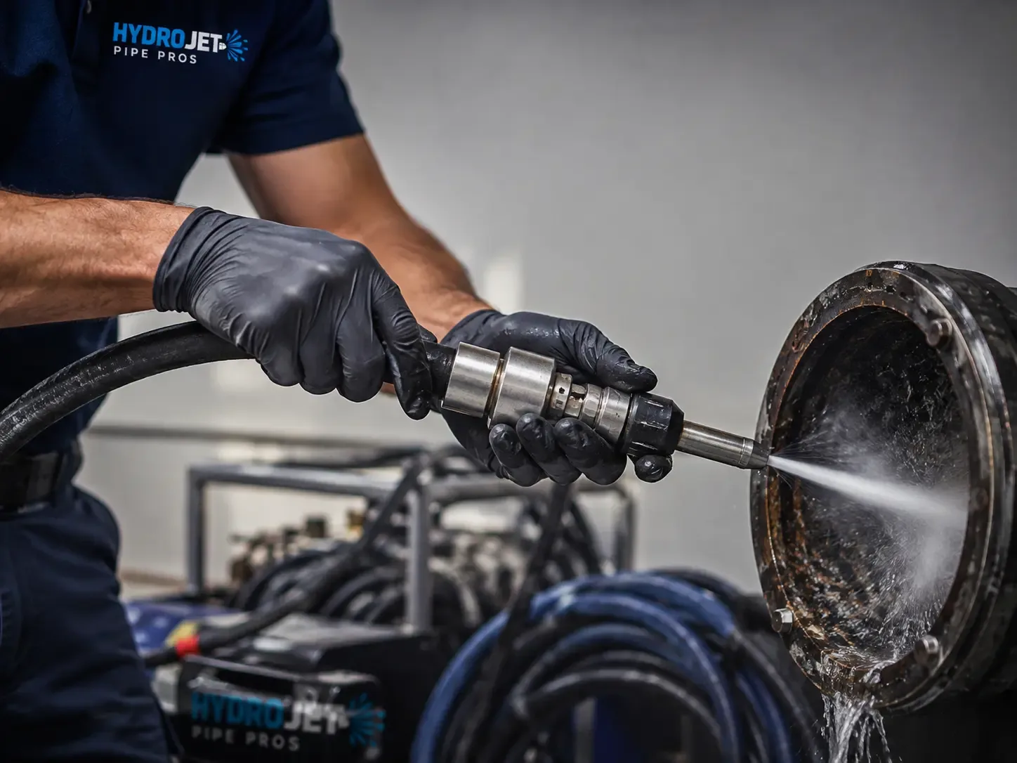 Hydro Jet Pipe Descaling in Calistoga, CA